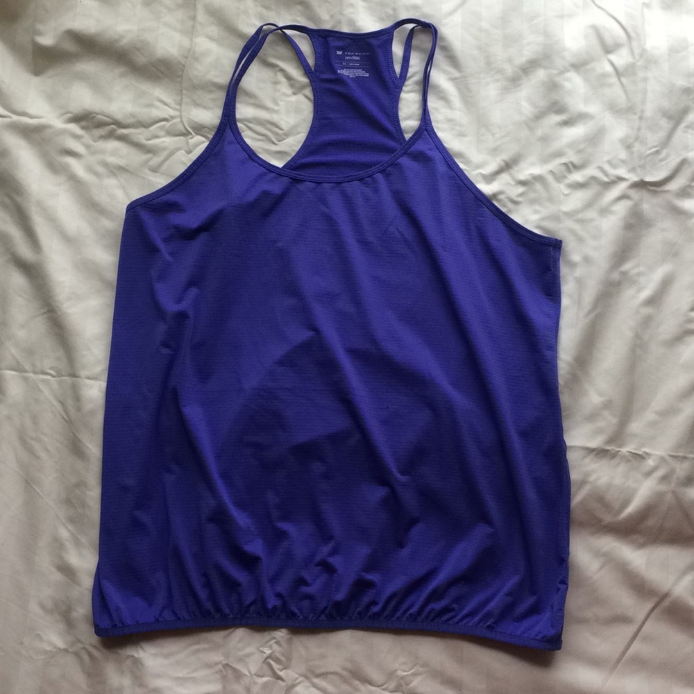 TekGear Plus Size 2X Purple Workout Tank
